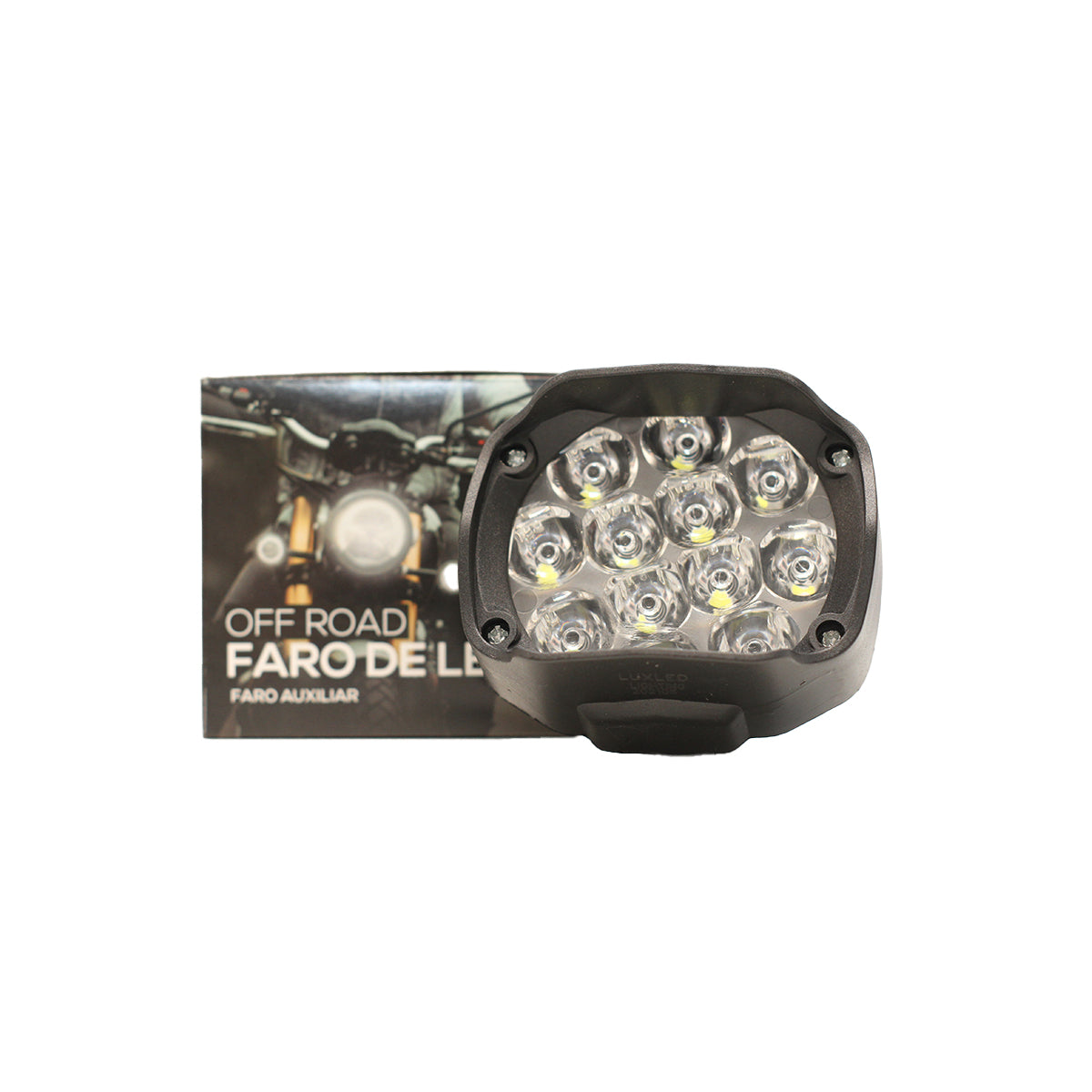 FARO AUXILIAR LED DE PLASTICO ABS 36 WATTS 3000 LUX