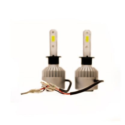 KIT LED H1 6ta GENERACION 22000 LUMENS USO ESPECIAL CAMIONES 24V CON COOLER