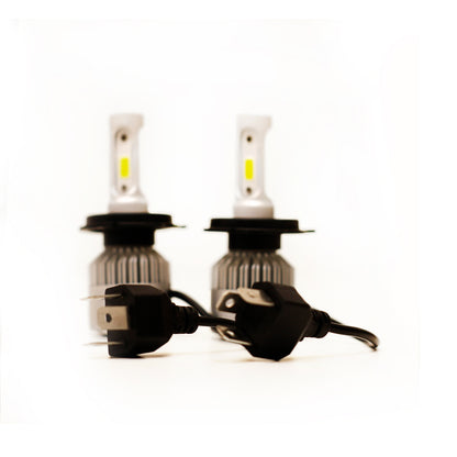 KIT DE LED H4 6TA GENERACION 22000 LUMENS POR LAMPARA USO ESPECIAL 24V CON COOLER-CONSULTAR DISPONIBILIDAD