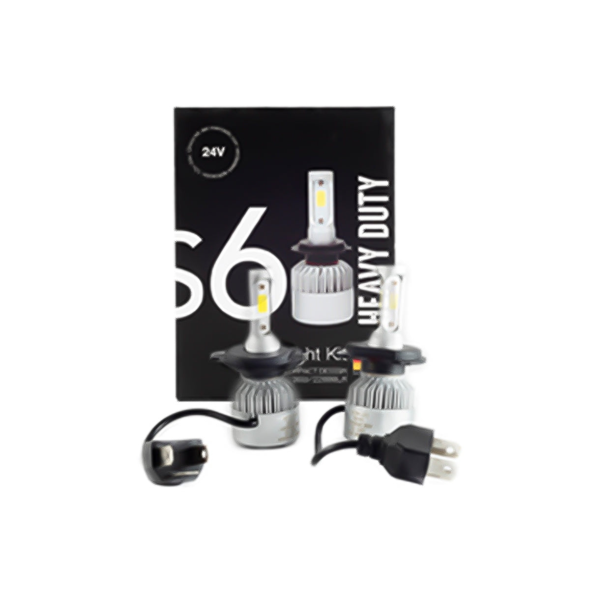 KIT DE LED H7 6TA GENERACION 22000 LUMENS POR LAMPARA USO ESPECIAL 24V CON COOLER-CONSULTAR DISPONIBILIDAD