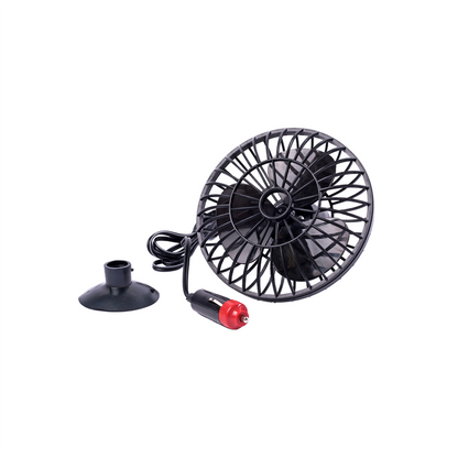 Ventilador Plastico 5 24v Universal Reforzado Negro